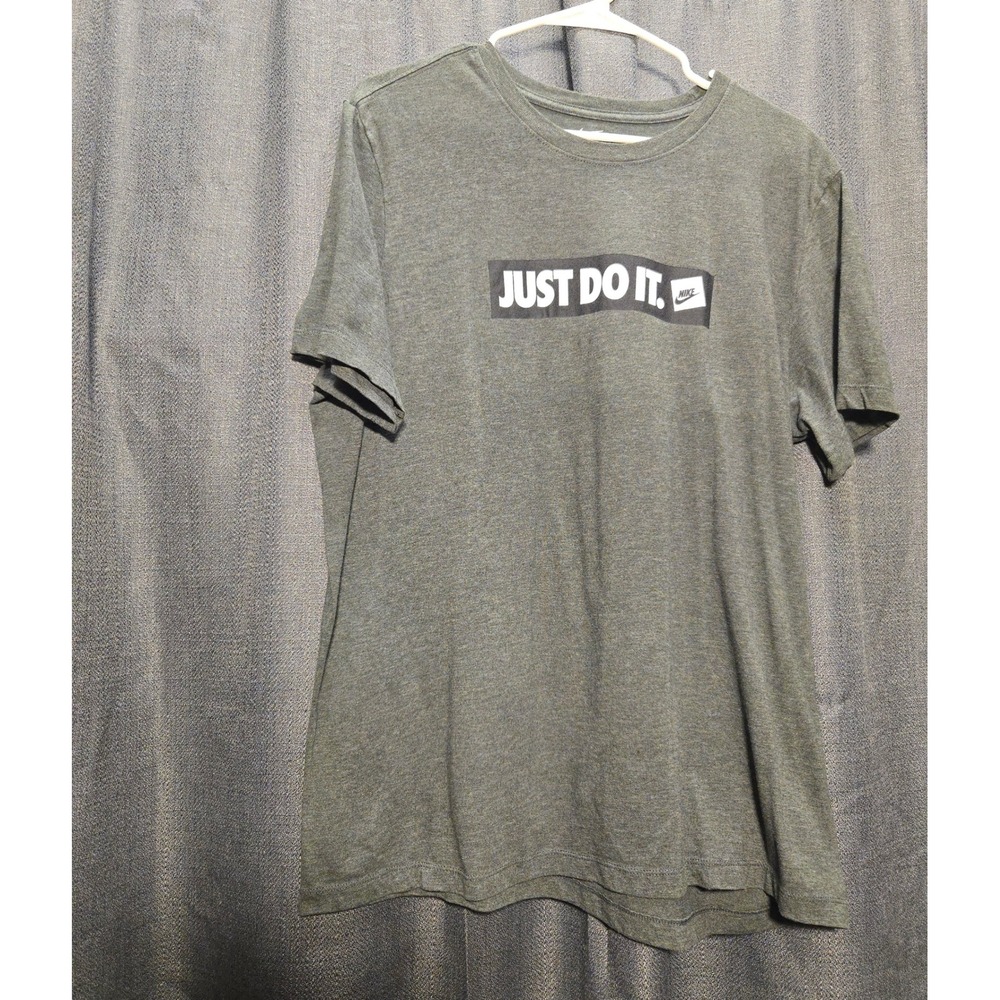 Nike The Nike Tee Just Do‎ It Graphic T-Shirt Casual Everyday Top L